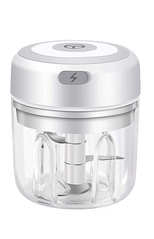 Mini Electric Garlic Chopper USB Charging Ginger Masher Machine Sturdy Durable Chili Vegetable Crusher Kitchen Tool - Zayd’s Department Store