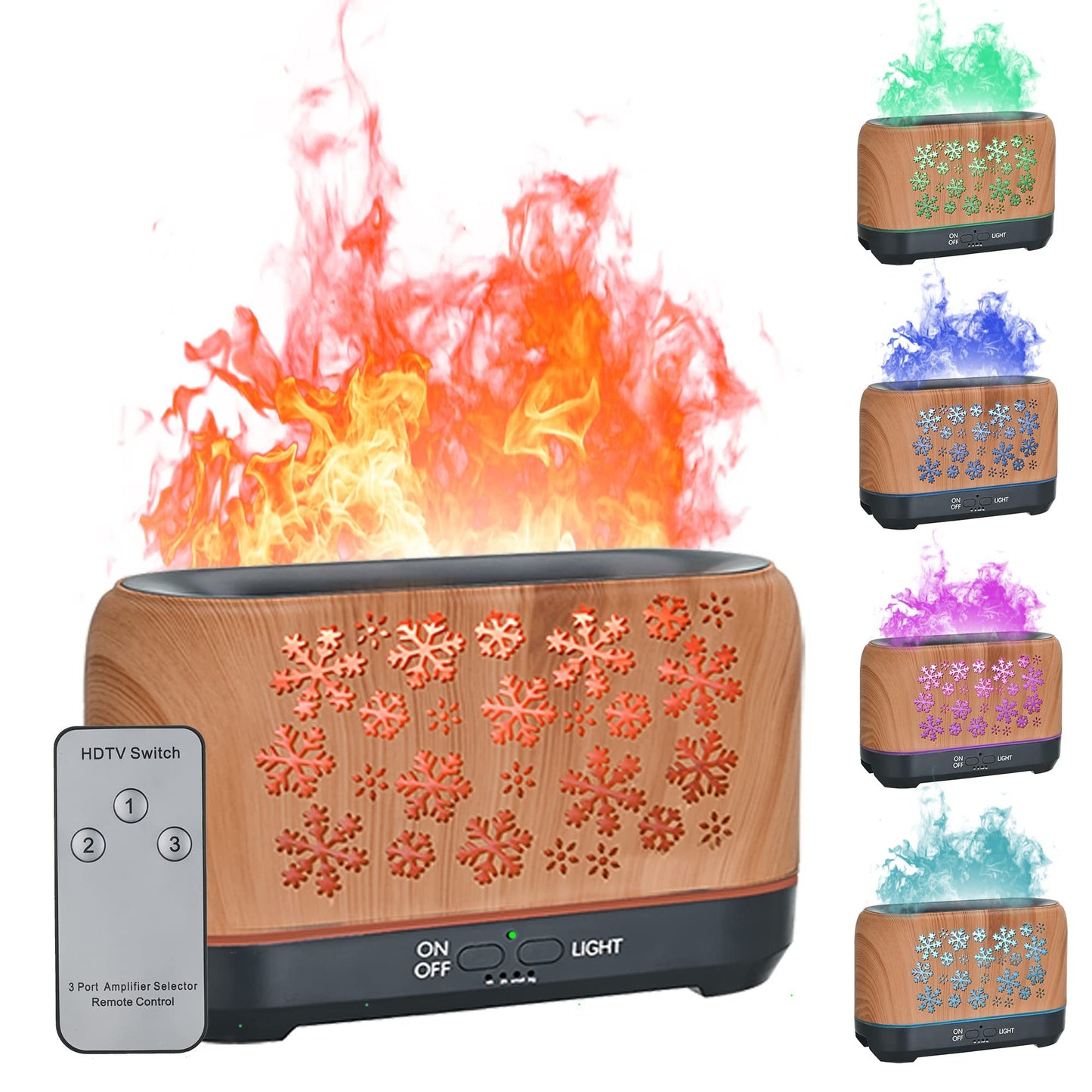 Christmas Snowflake Pattern Humidifier - Zayd’s Department Store