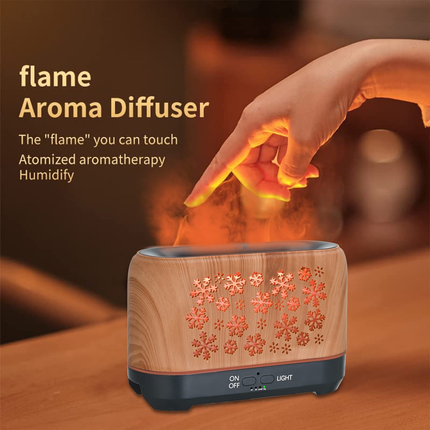 Christmas Snowflake Pattern Humidifier - Zayd’s Department Store