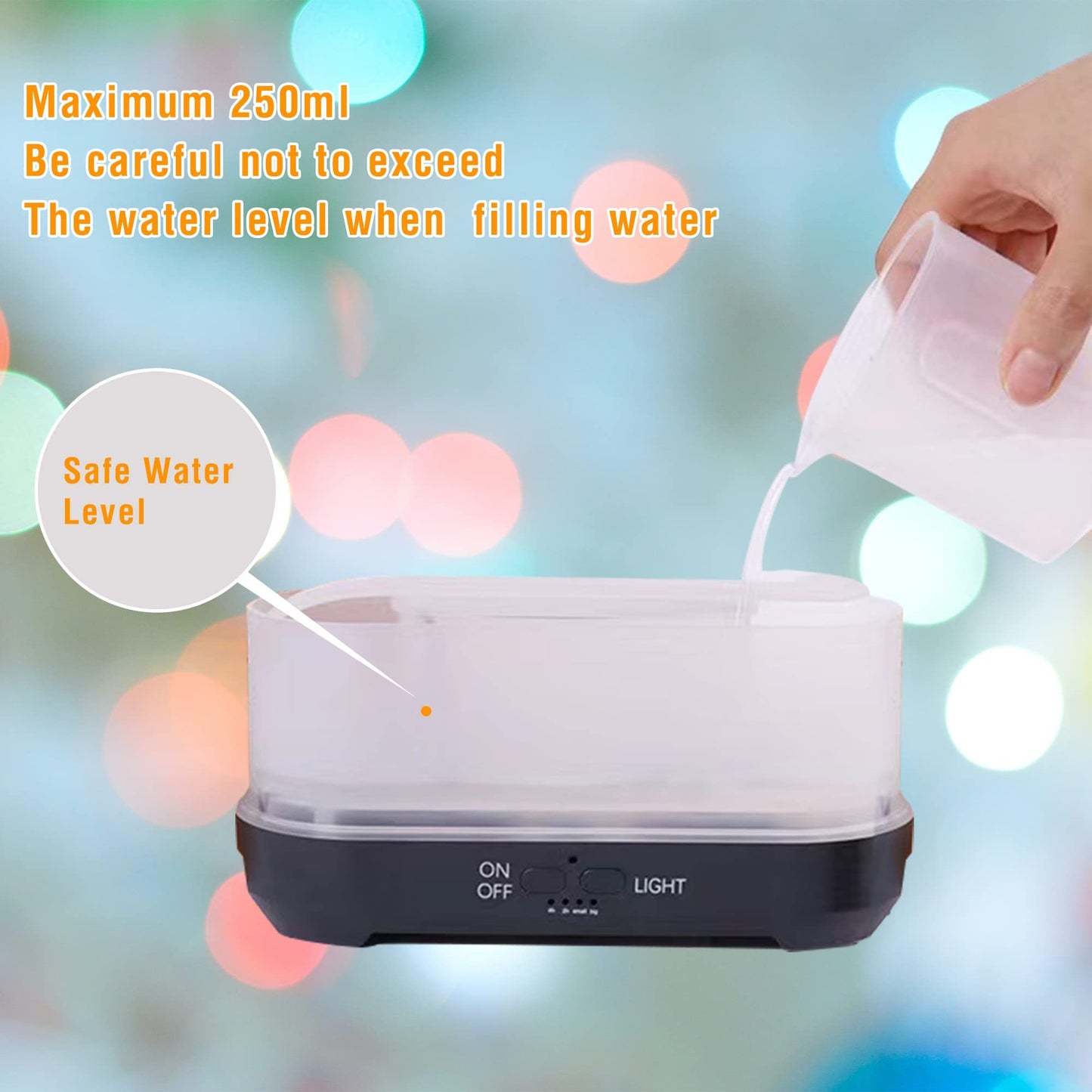 Christmas Snowflake Pattern Humidifier - Zayd’s Department Store