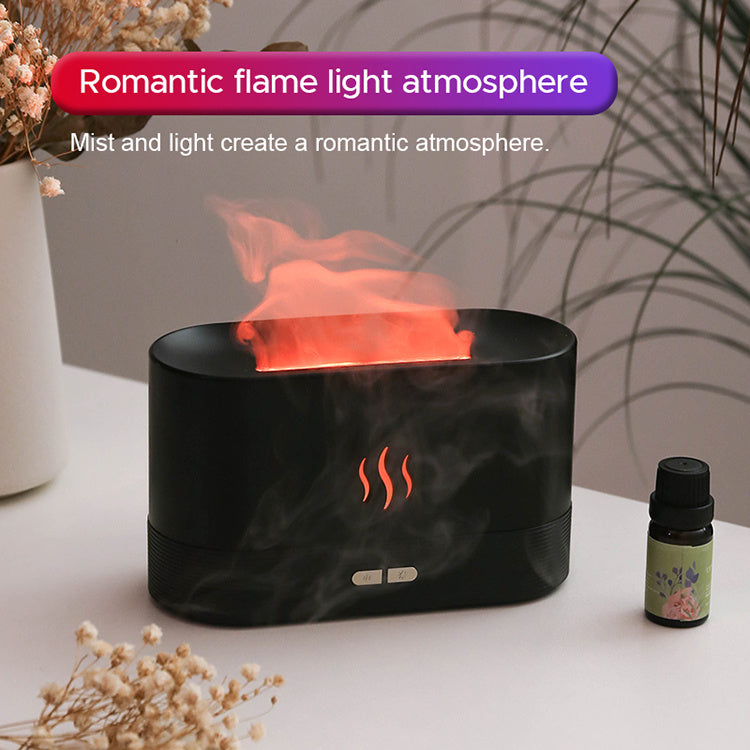 USB Ultrasonic Flame Humidifier - Zayd’s Department Store