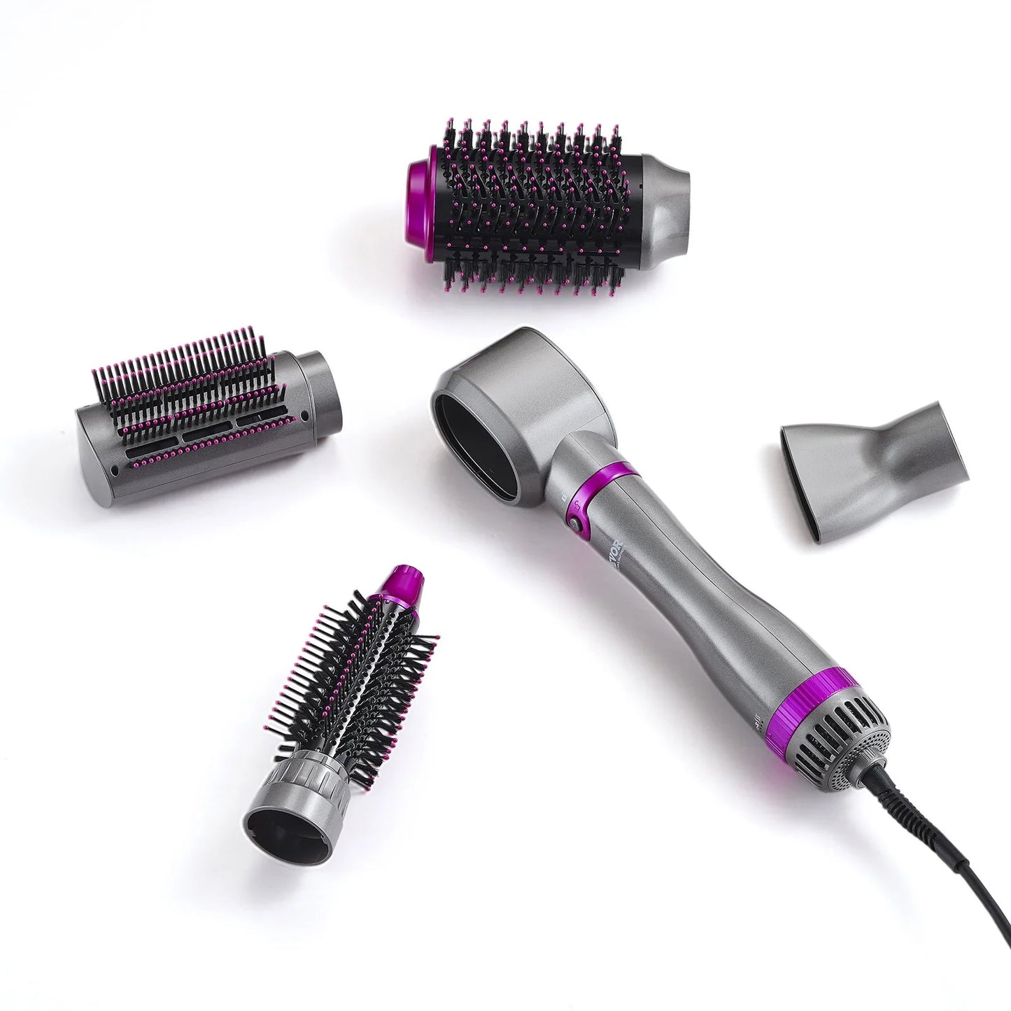 Vevor?Hair Dryer Brush 5-In-1 Hot Hair Styler Upgraded Negative Ion for Curling - Zayd’s Department Store