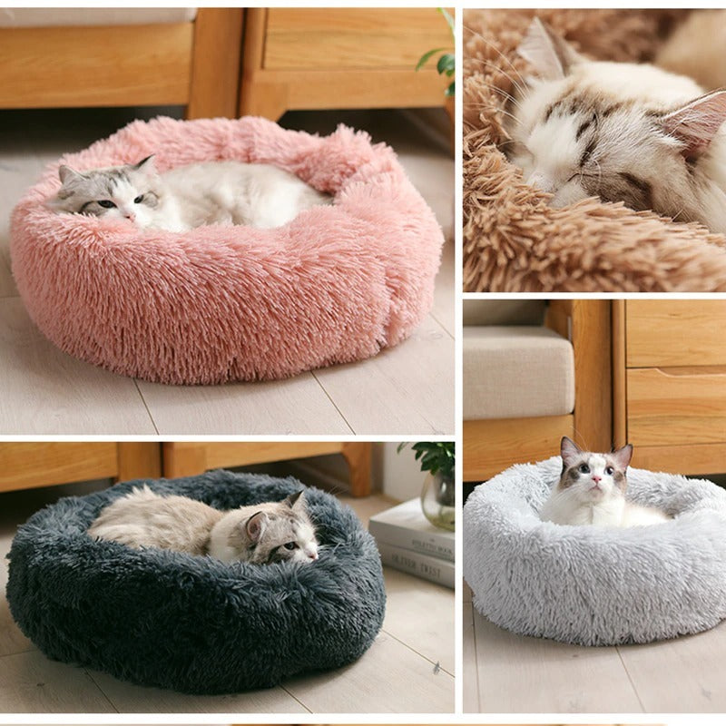 Dog Bed Super Soft Washable Long Plush Pet Kennel Deep Sleep Dog House Velvet Mats Sofa For Dog Basket Pet Cat Bed - Zayd’s Department Store