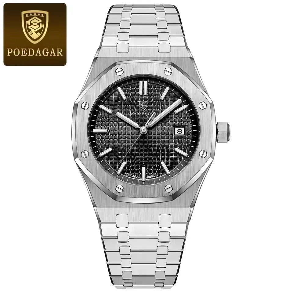 POEDAGAR 924 Luxury High Quality Waterproof Luminous watch - Zayd’s Department Store