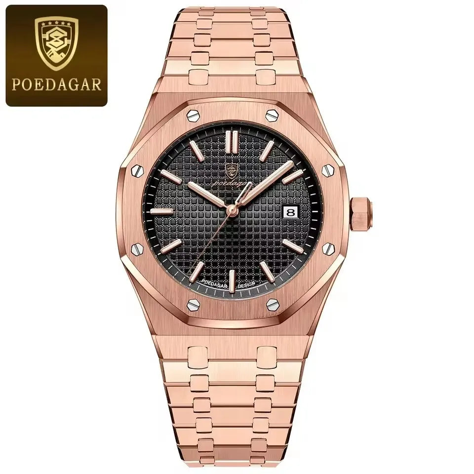 POEDAGAR 924 Luxury High Quality Waterproof Luminous watch - Zayd’s Department Store
