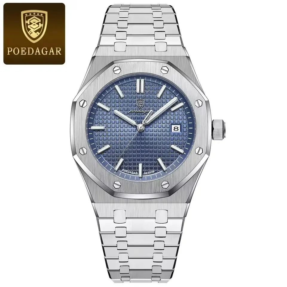 POEDAGAR 924 Luxury High Quality Waterproof Luminous watch - Zayd’s Department Store