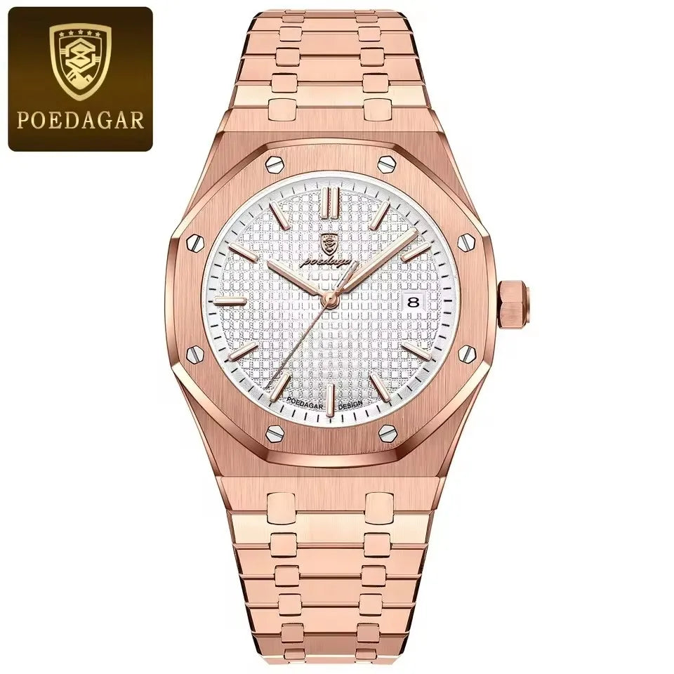 POEDAGAR 924 Luxury High Quality Waterproof Luminous watch - Zayd’s Department Store