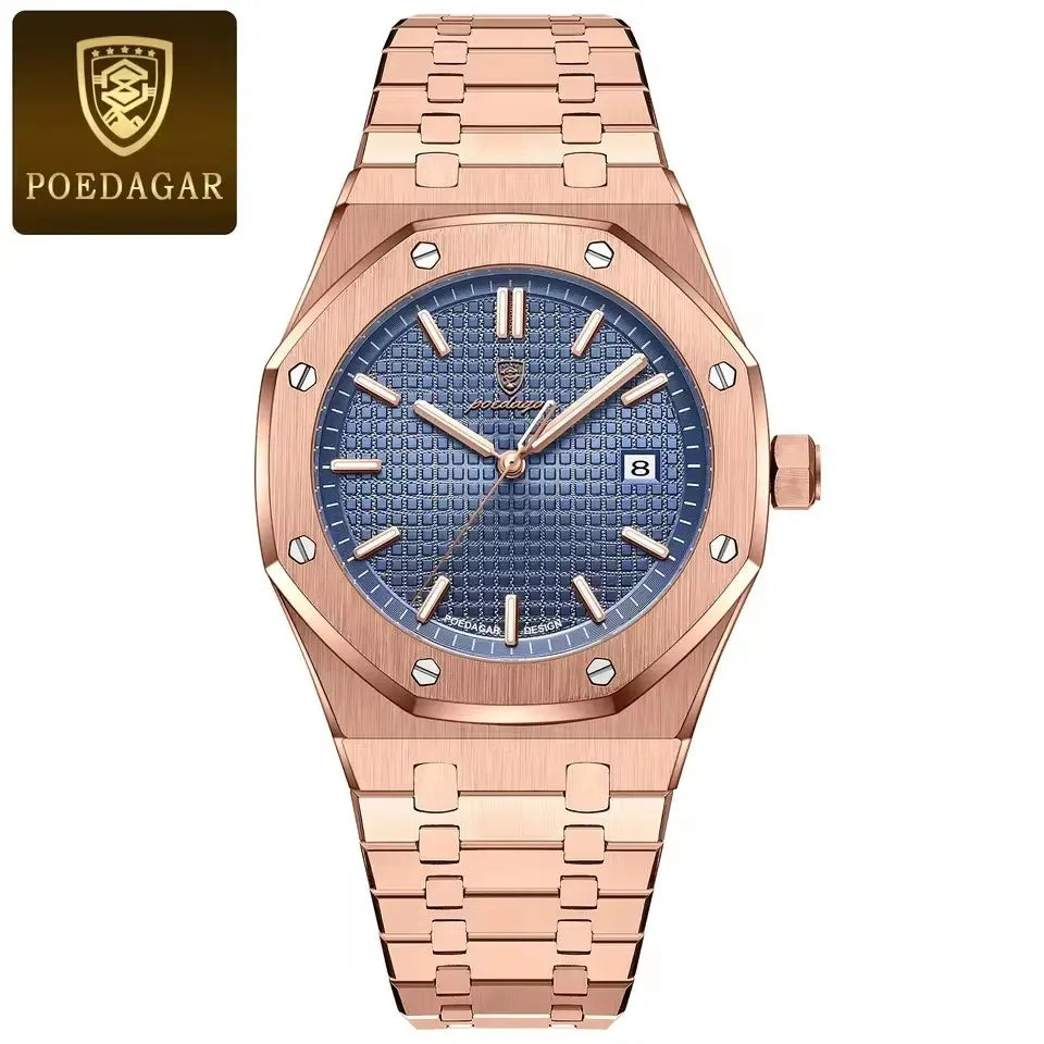 POEDAGAR 924 Luxury High Quality Waterproof Luminous watch - Zayd’s Department Store
