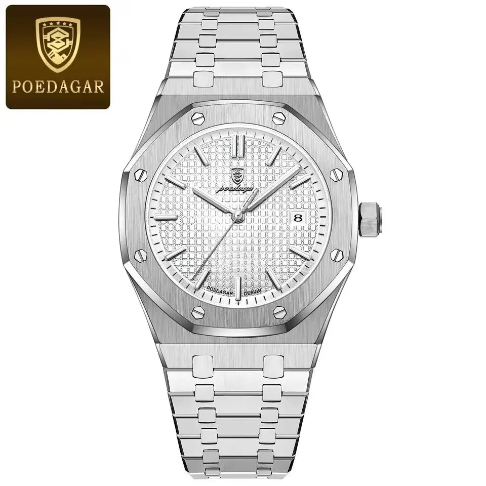 POEDAGAR 924 Luxury High Quality Waterproof Luminous watch - Zayd’s Department Store