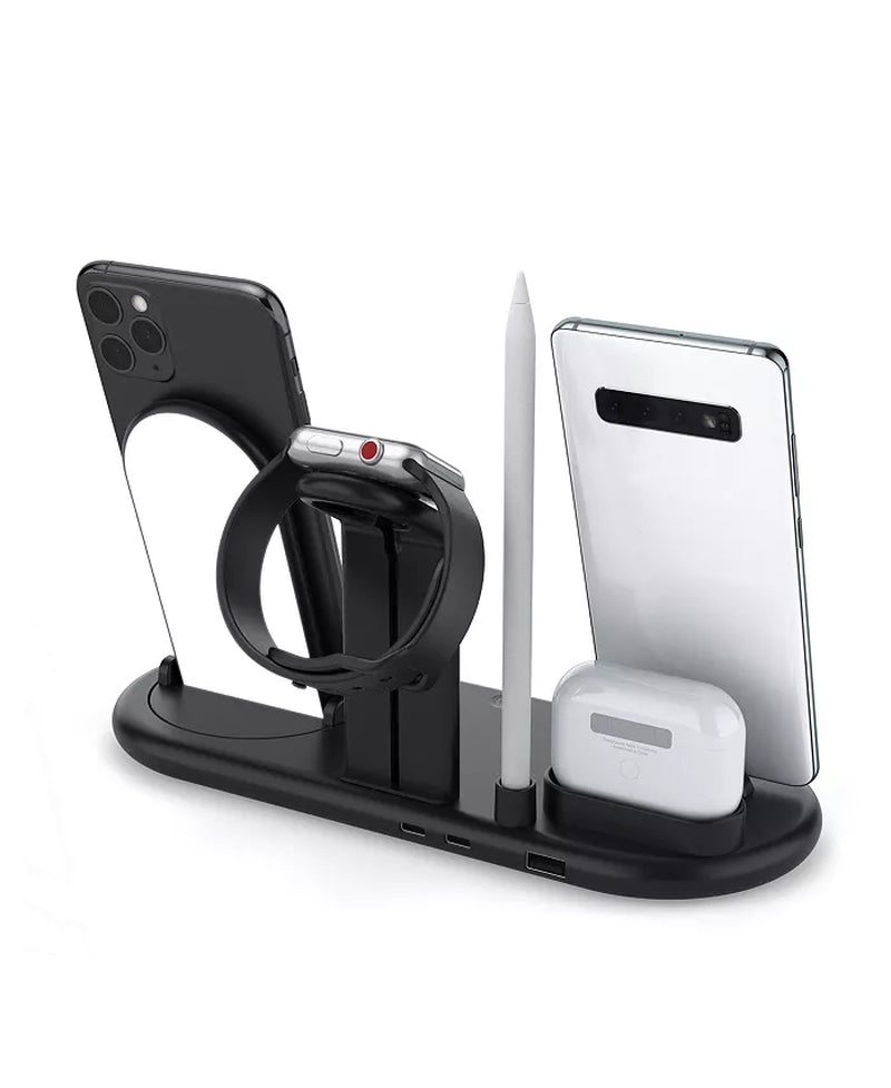 7 in 1 Charging Station with Wireless Qi Charging - Zayd’s Department Store