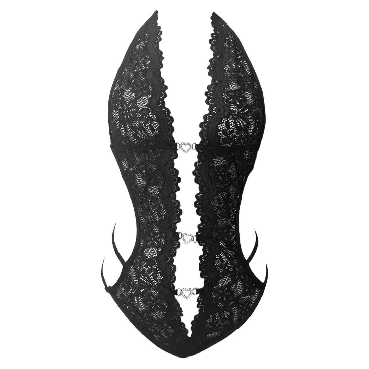 Lingerie Deep V 1 Piece Women Clothing Lingerie Curvy Girl Lingerie M - Zayd’s Department Store