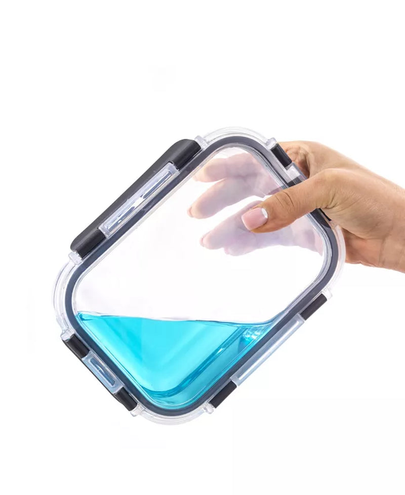 Glass Storage Containers with Leakproof Lids, Set of 24 - Zayd’s Department Store