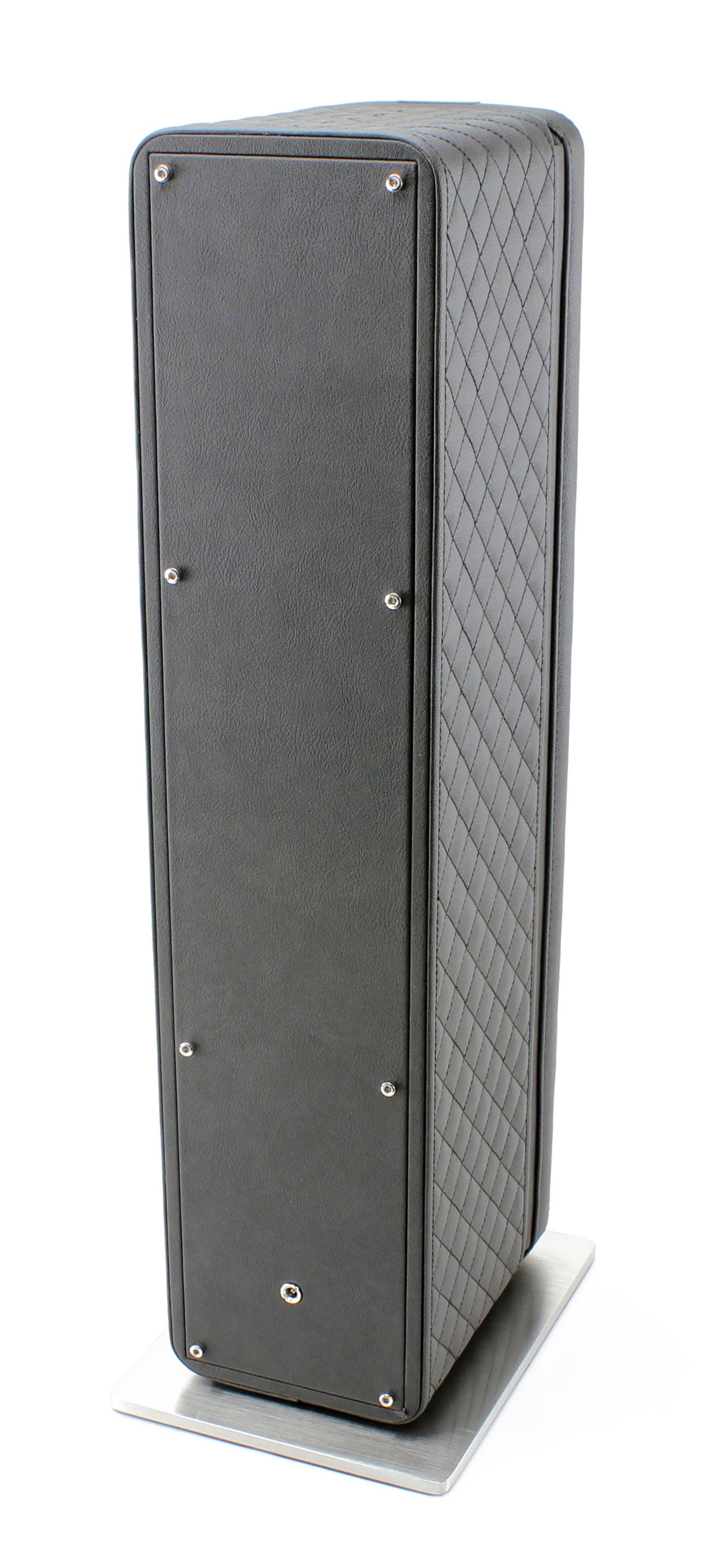 Monaco Quad Watch Winder in Black Leather - Zayd’s Department Store