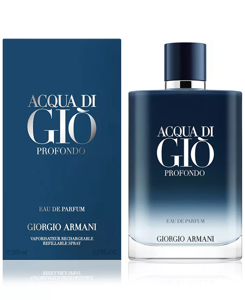 Men'S Acqua Di Giã² Profondo Eau De Parfum Spray, 6.7 Oz. - Zayd’s Department Store