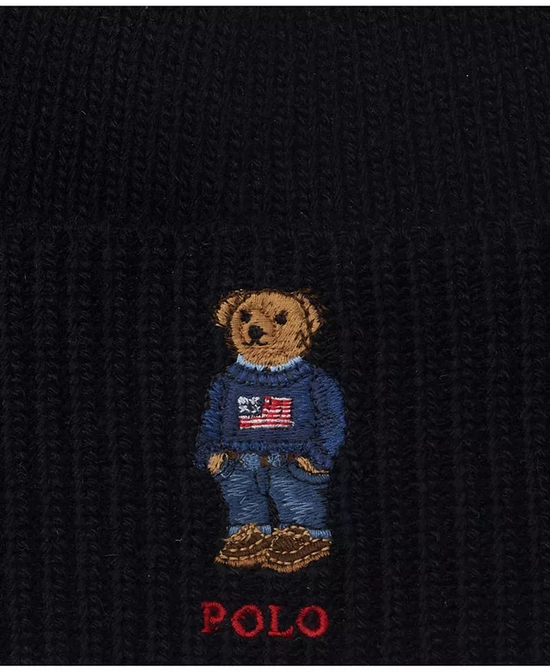 Men's Solid Flag Bear Beanie - Zayd’s Department Store