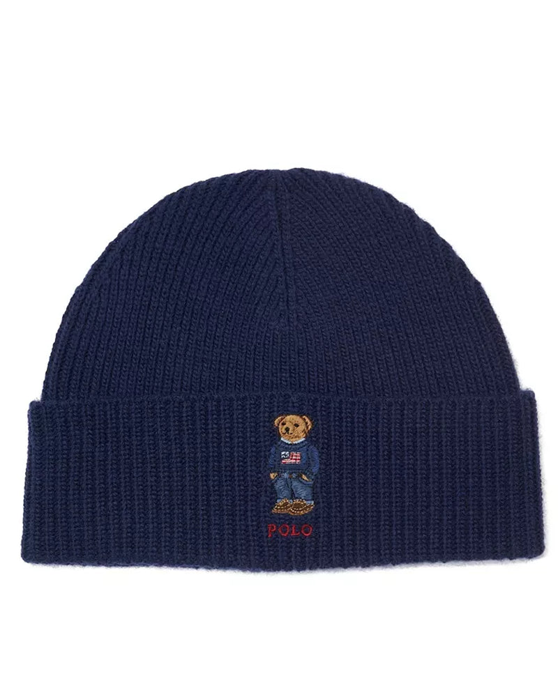 Men's Solid Flag Bear Beanie - Zayd’s Department Store