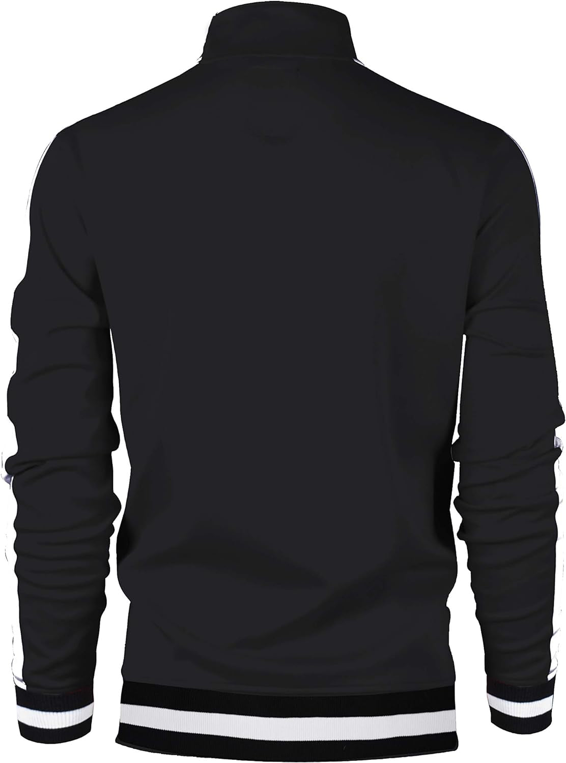 -Track Jacket Mens Urban Hip Hop Premium Track Jacket - Slim Fit Side Taping Sportswear Urbanwear Streetwear Top - Zayd’s Department Store