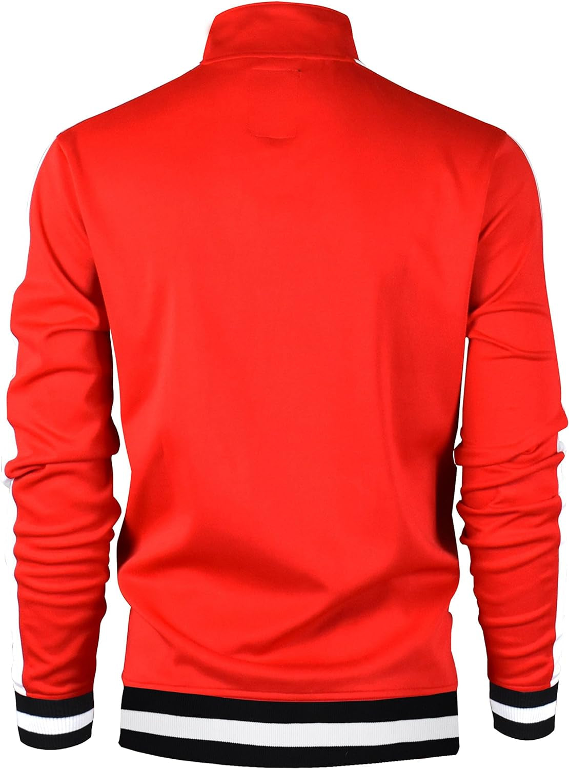 -Track Jacket Mens Urban Hip Hop Premium Track Jacket - Slim Fit Side Taping Sportswear Urbanwear Streetwear Top - Zayd’s Department Store