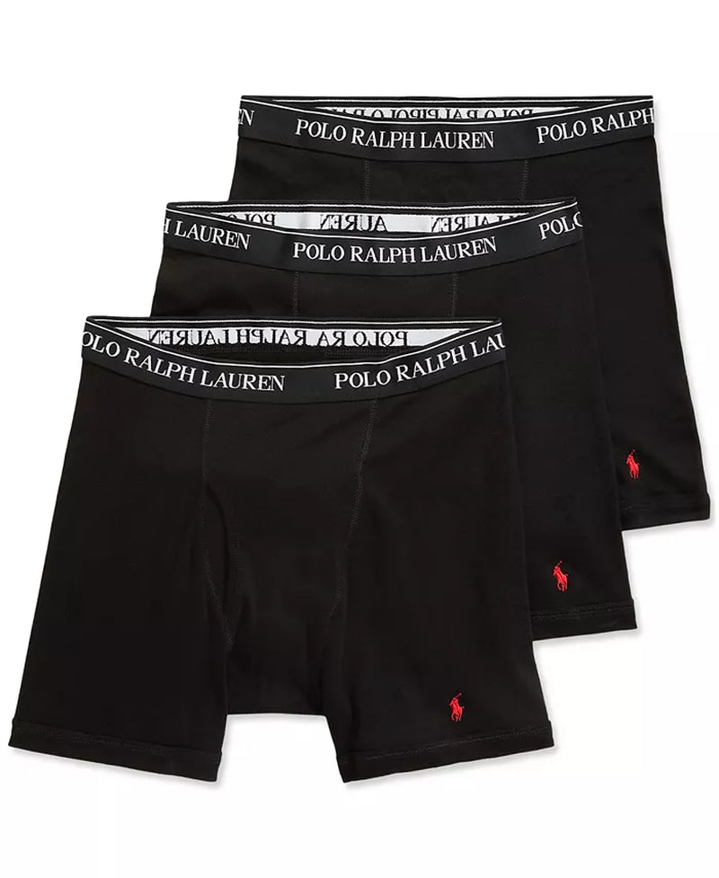Men'S 3-Pack Classic Cotton Boxer Briefs - Zayd’s Department Store