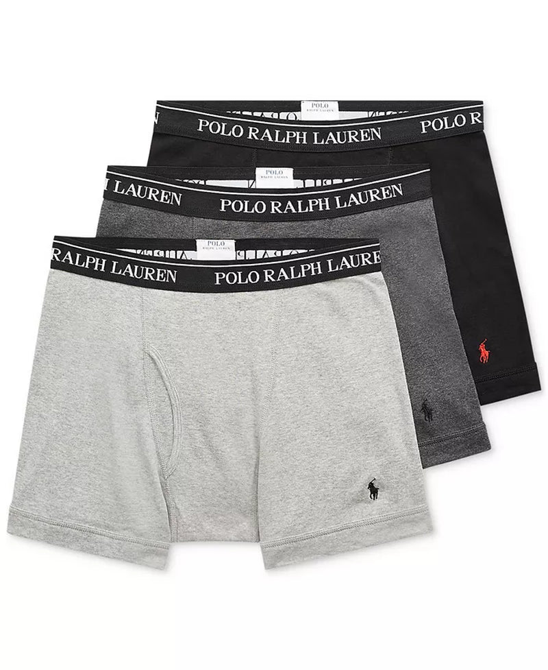Men'S 3-Pack Classic Cotton Boxer Briefs - Zayd’s Department Store