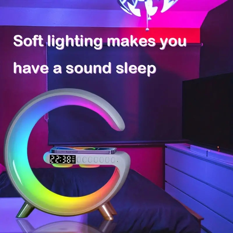 Sunrise Alarm Clock with 15W Wireless Charger & RGB Light - Zayd’s Department Store