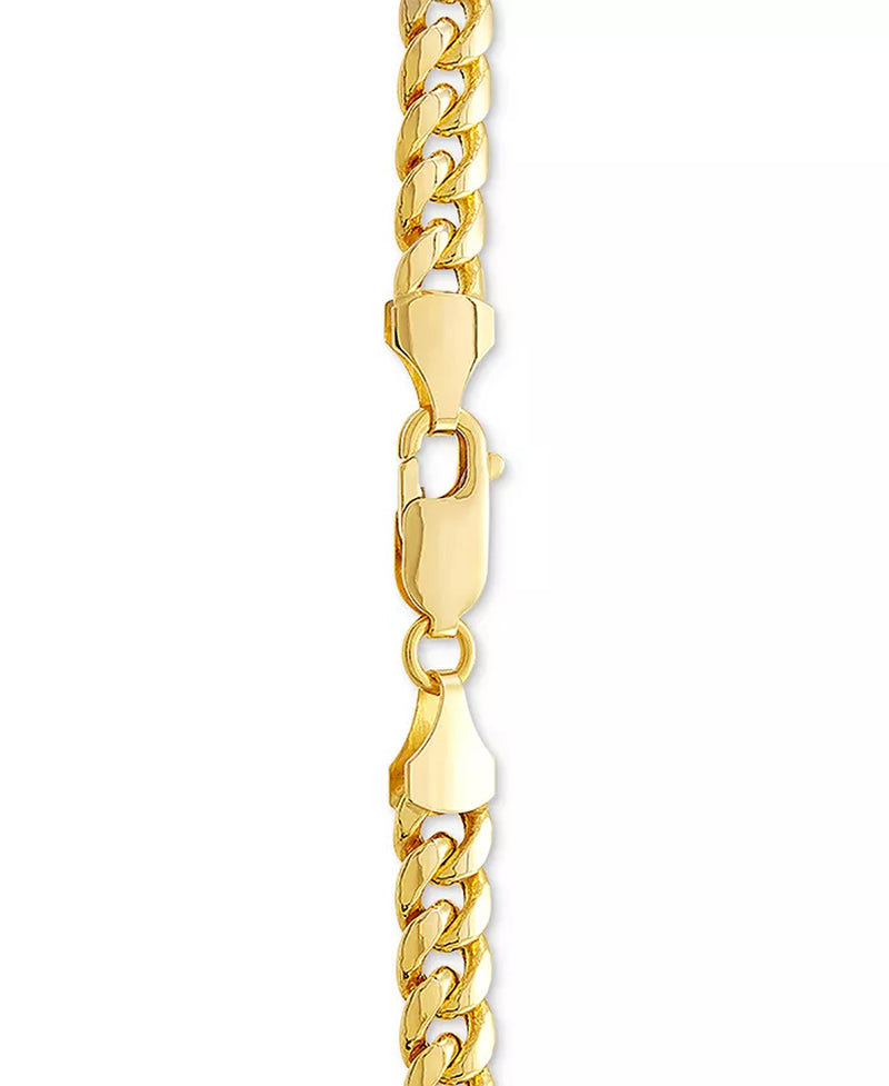 Italian Miami Cuban Link 20" Chain Necklace (6Mm) in 10K Gold - Zayd’s Department Store