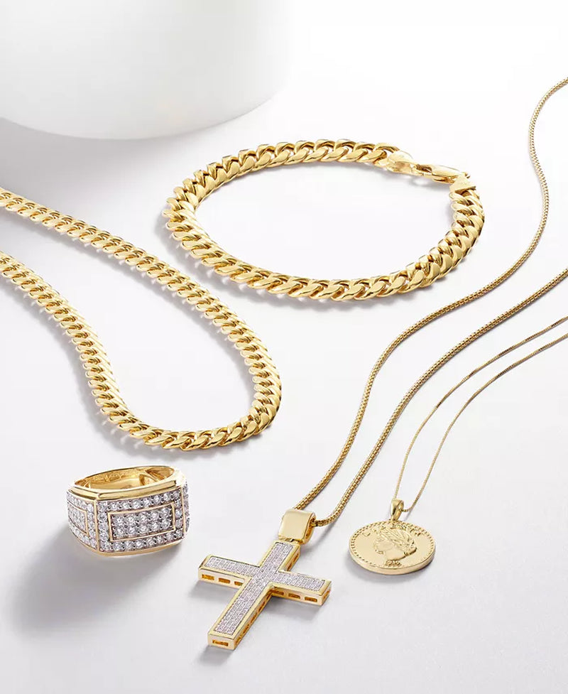 Italian Miami Cuban Link 20" Chain Necklace (6Mm) in 10K Gold - Zayd’s Department Store