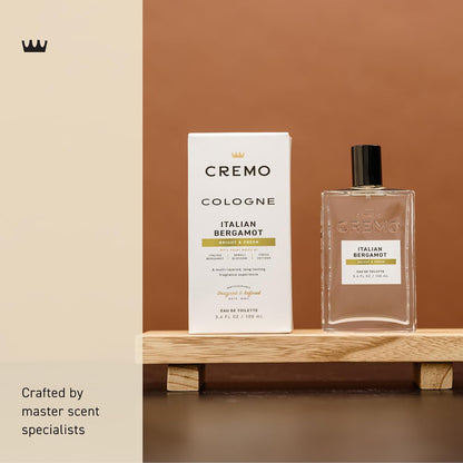 Cologne for Men - Italian Bergamot Mens Cologne Spray, a Combination of Italian Bergamot, Neroli Blossom, and Fresh Vetiver, Multi-Layered Signature Men'S Fragrances, 3.4 Fl Oz