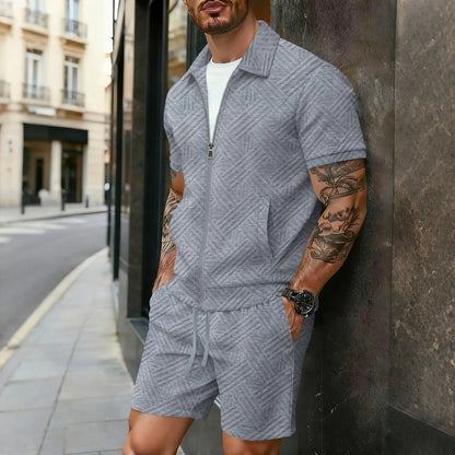 Luxurious Two-Piece Sportswear Set