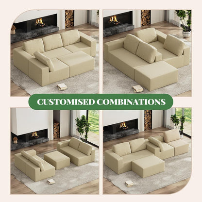 Modular L Shaped Sectional Sof