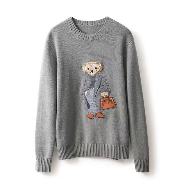 Ralph Lauren Cashmere Bear Knit Pullover