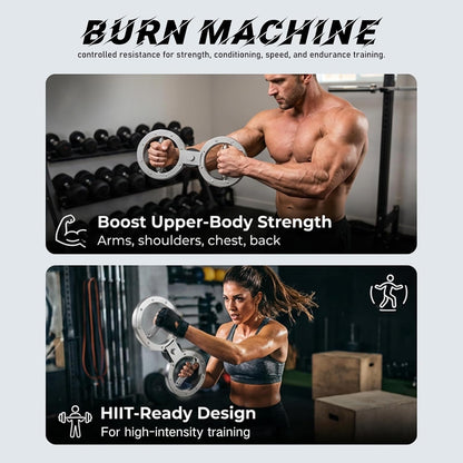 S.Y Spinning Rotator Burn Machine,12Lb Arm and Shoulder Strength Training for Home and Gym Workouts and Rehabilitation,Forearm Strengthener, Arm Workout Equipment for Men and Women，Popular Products of Tiktok