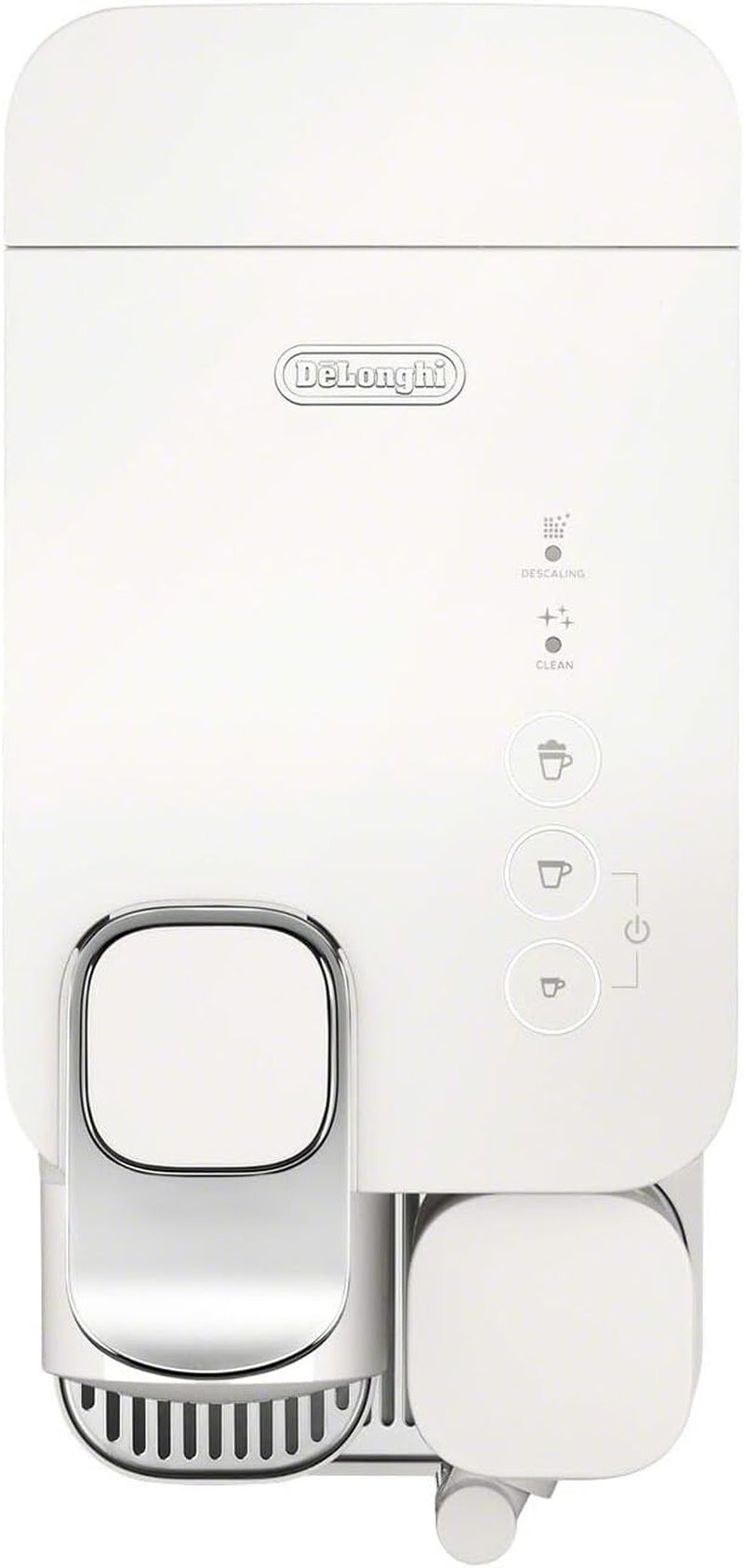 Nespresso Lattissima One Original Espresso Machine with Milk Frother by De'Longhi, Silky White | Porcelain White Original Espresso Machine by De'Longhi. One Touch Cappuccinos and Lattes, Dishwasher Safe Milk Tank.