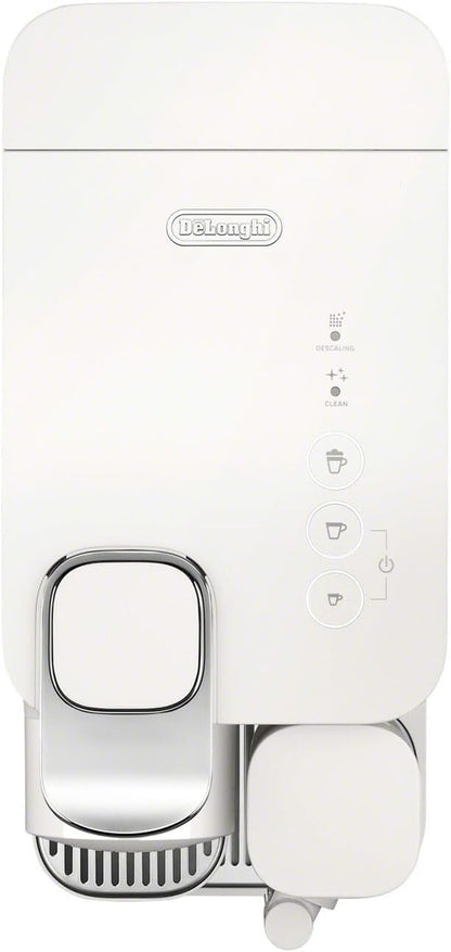 Nespresso Lattissima One Original Espresso Machine with Milk Frother by De'Longhi, Silky White | Porcelain White Original Espresso Machine by De'Longhi. One Touch Cappuccinos and Lattes, Dishwasher Safe Milk Tank.