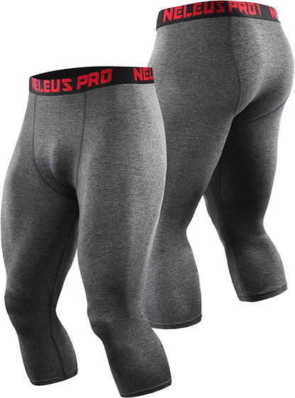 Men'S Dry Fit Compression Pants Workout Running Leggings