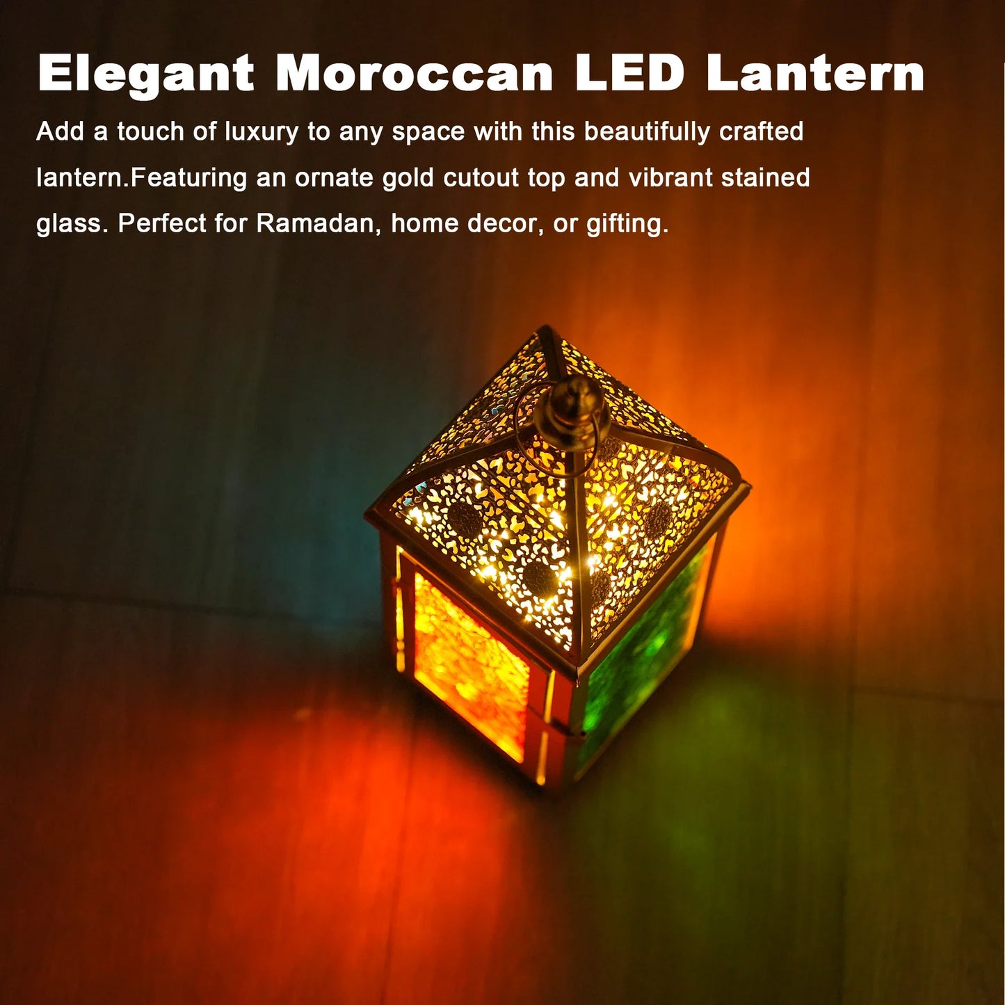 Gold Moroccan Lantern