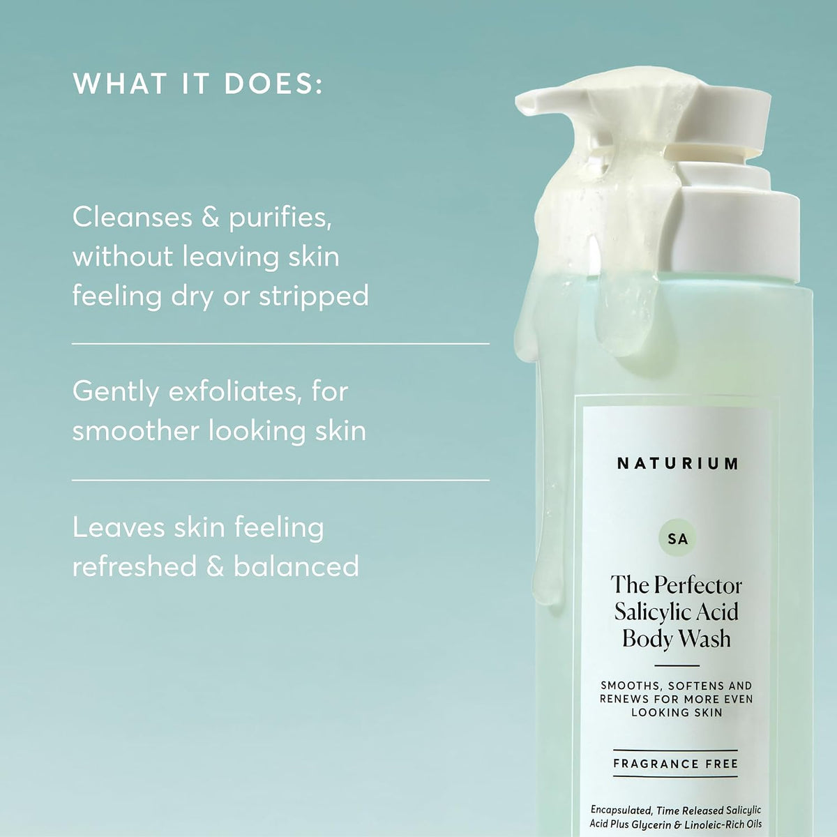 the Perfector Salicylic Acid Body Wash, 16.9 Fl Oz
