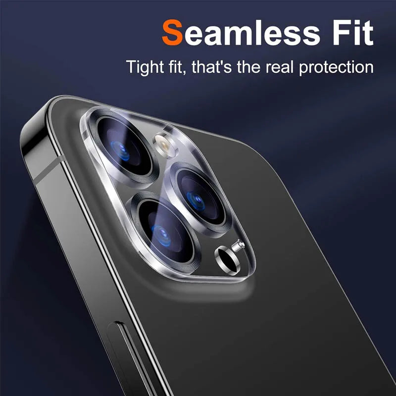 Camera Protector for Iphone 17 16 15 Pro Max Iphone 15 12 13 14 Pro Lentes Iphone 15 Pro Cristal Camara Iphone 16 Lens Cover for Iphone 14 Pro Max Camera Film Iphone15 Pro Lens Protection for Iphone 15 Accessories