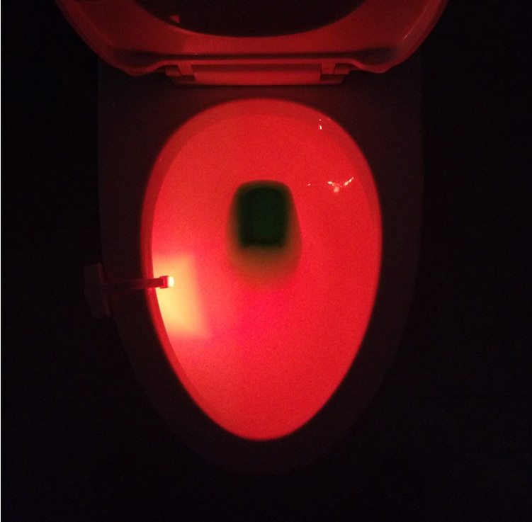 Veilleuse à LED à induction pour toilettes