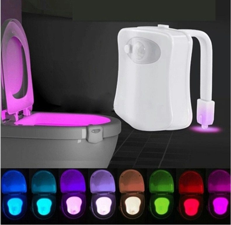 Veilleuse à LED à induction pour toilettes