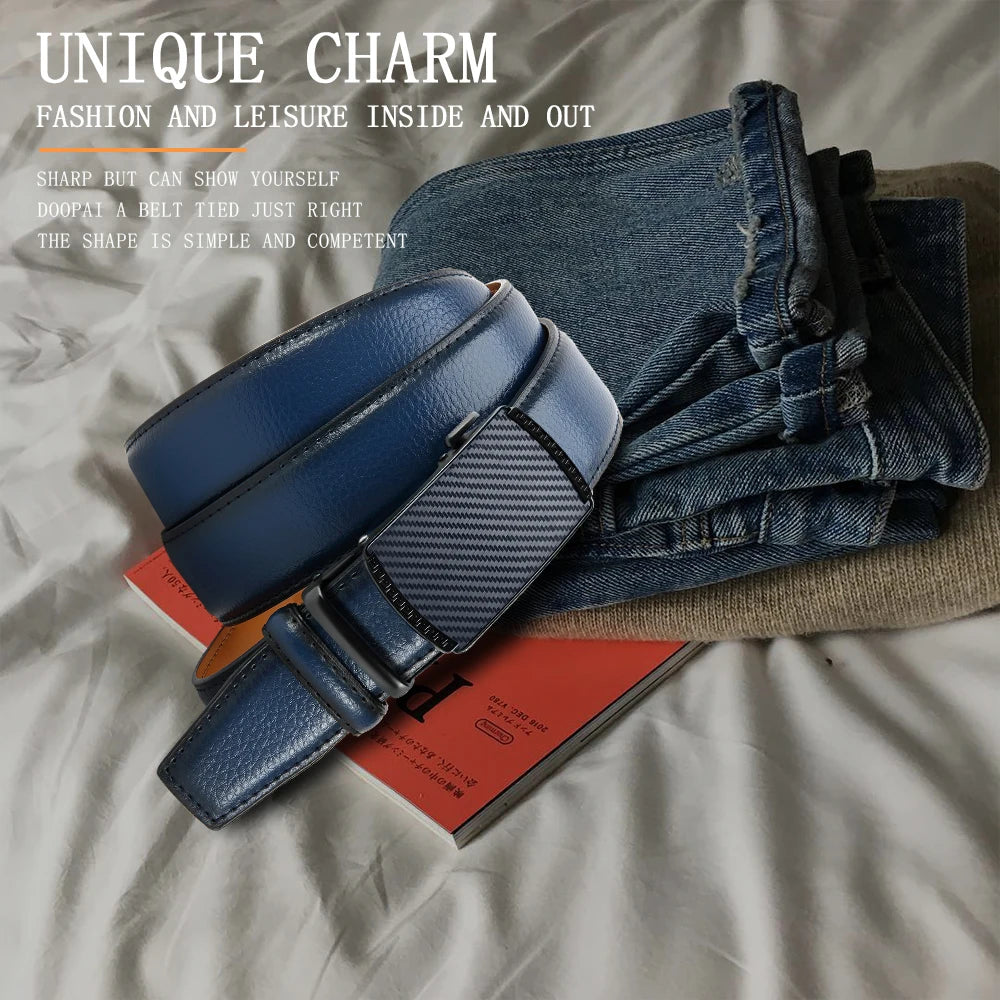 Men Belt Automatic Buckle Belt Fashion Alloy Belts Leather Luxury Belts for Men Business Luxury Designer Clothes