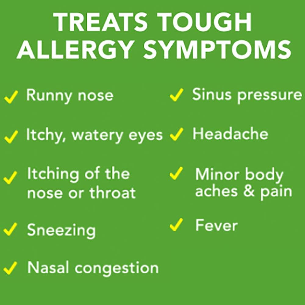 Allergy Relief, Ibuprofen 200Mg, Pain Relief, 20 Tablets