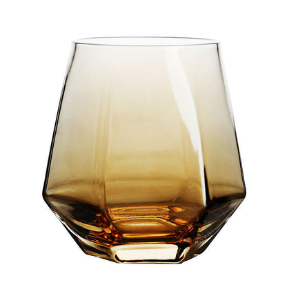Diamond Shape Multi-Purpose Stemless Drinking Glass