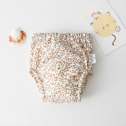 Cute Baby Waterproof Reusable Training Pants Cotton Baby Diaper Infant Shorts Nappies Panties Nappy Changing Underwear Cloth New