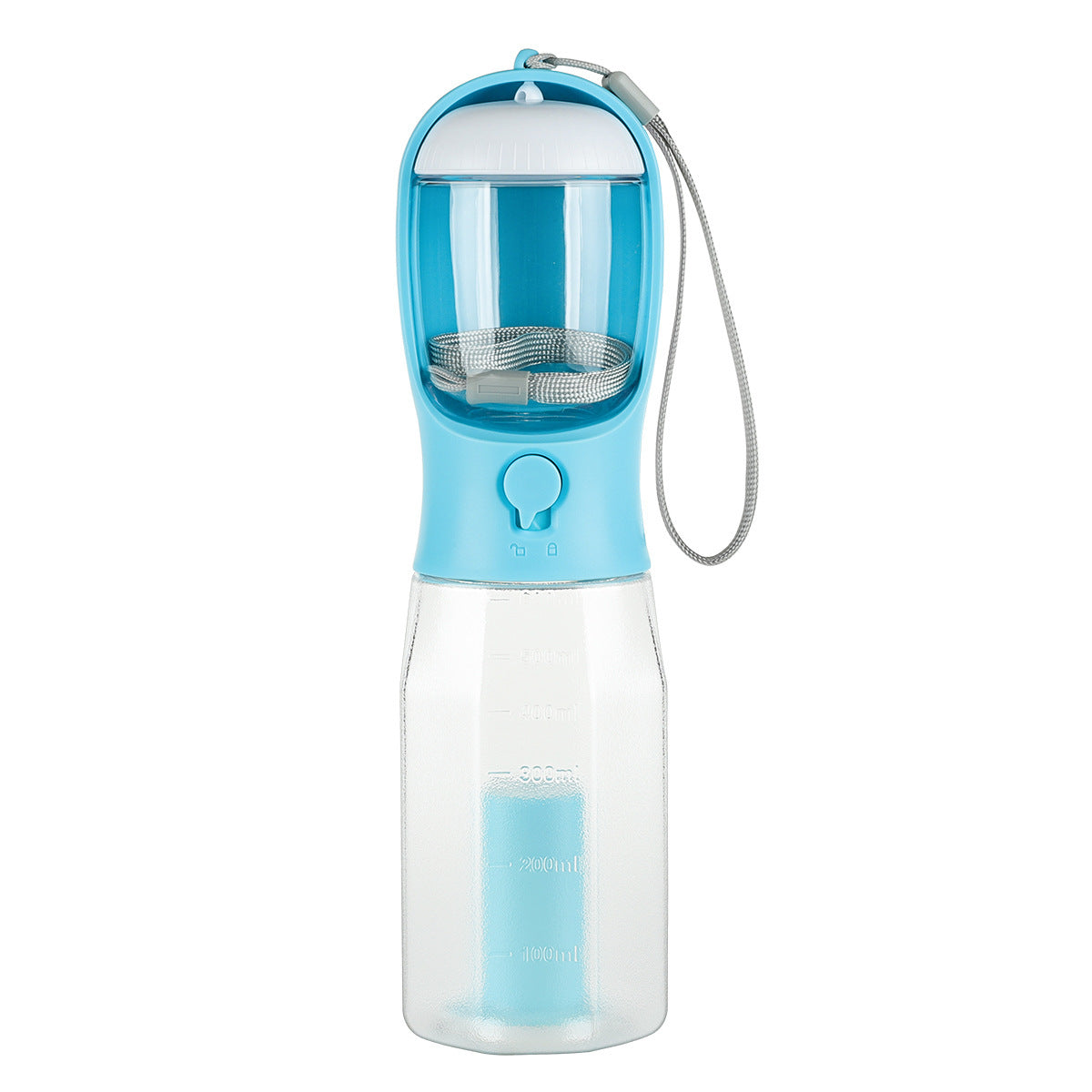 Bouteille d'eau portable pour chat et chien, distributeur de nourriture, abreuvoir, distributeur de crottes, 3 en 1, anti-fuite, multifonction, bouteille d'eau pour chien, produits pour animaux de compagnie