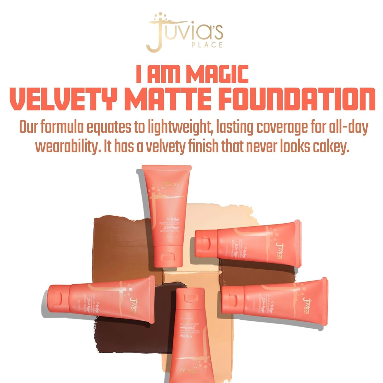 I Am Magic Matte Liquid Foundation 320 - Zaria, Beauty Makeup
