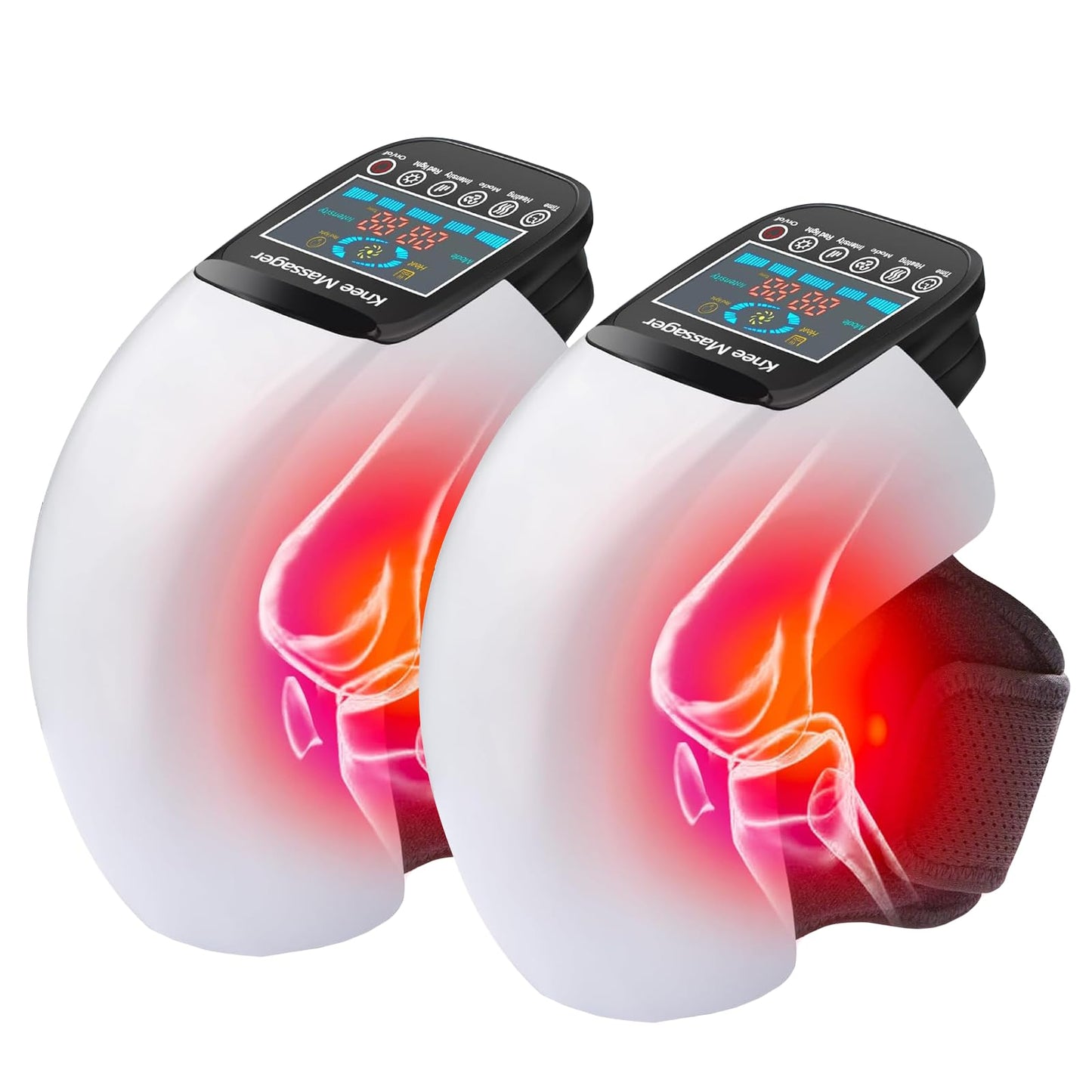 DEITY Knee Massager, 3 in 1 Adjustable Temperature Vibration