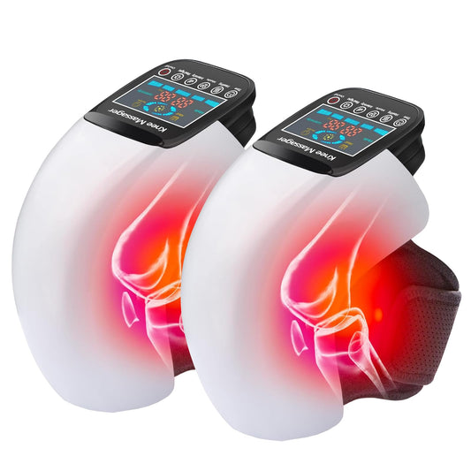 DEITY Knee Massager, 3 in 1 Adjustable Temperature Vibration