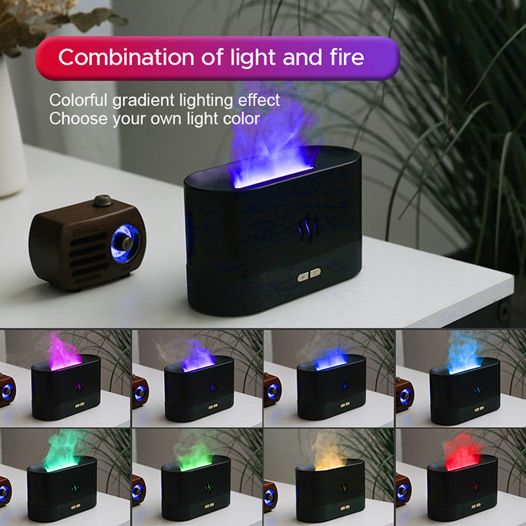 USB Ultrasonic Flame Humidifier