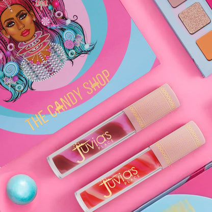 Candy Shop Lip Gloss: Strawberry N Cream - High-Shine Plumper for a Hydrating & Non-Sticky Glossy Pout, for a Moisturizing and Long-Lasting Creamy Plump & Nourished Richly Glow